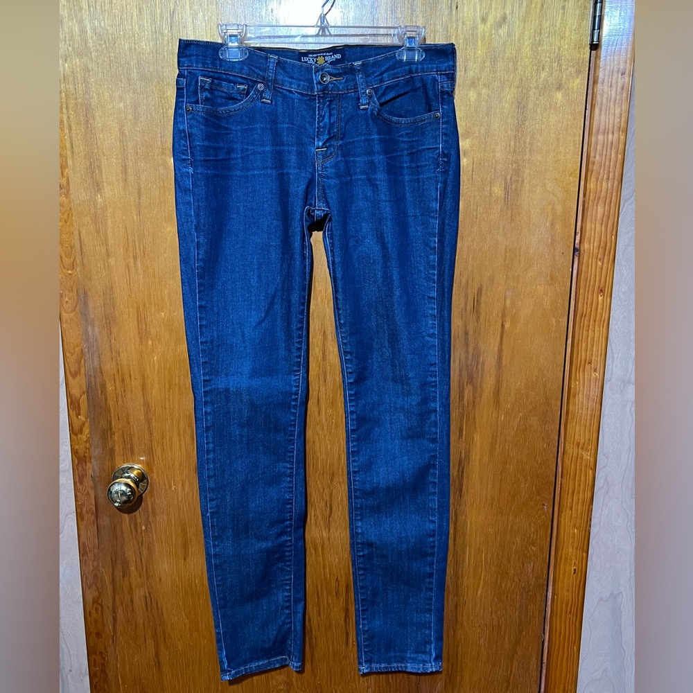 Lucky Brand Charlie Skinny Jeans Size 6/ 28 Regular Like New